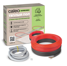 Нагревательная секция для теплого пола CALEO SUPERCABLE 18W